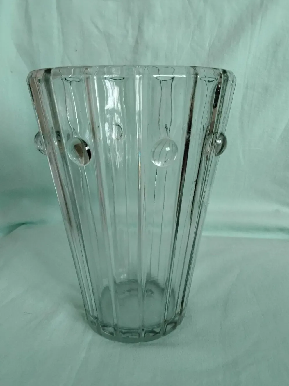 Vase en verre Art Déco