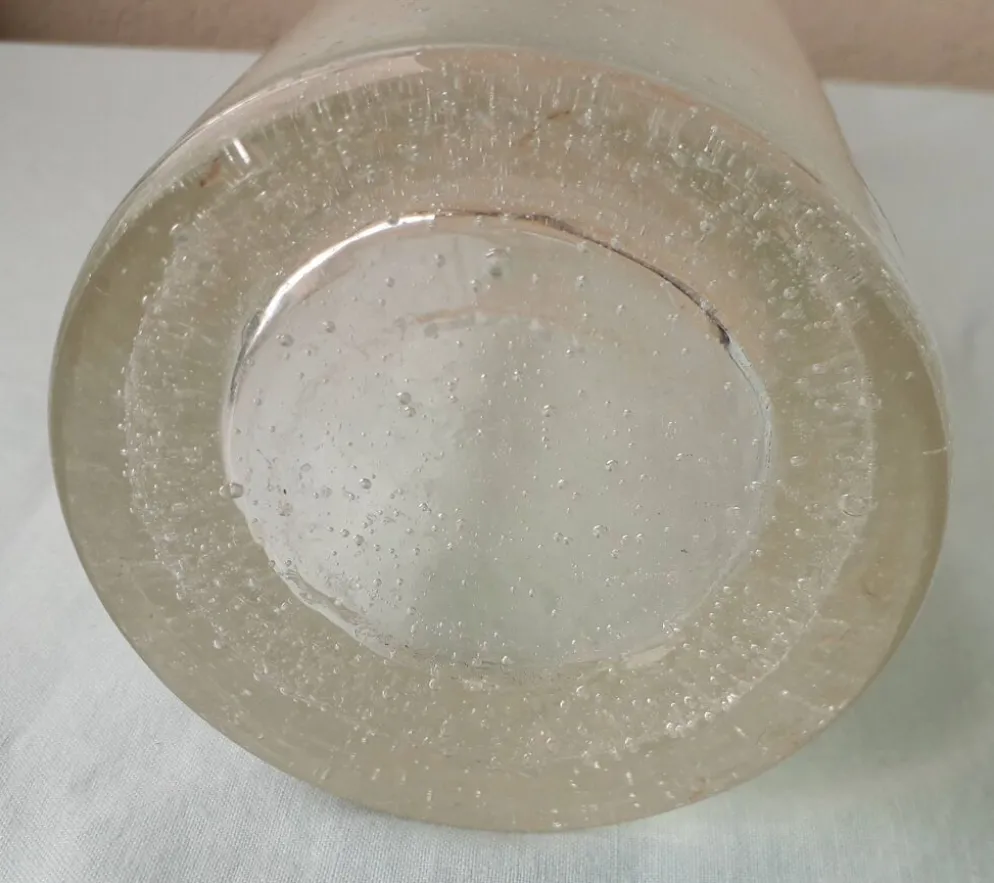 Vase en verre bullé Bendor