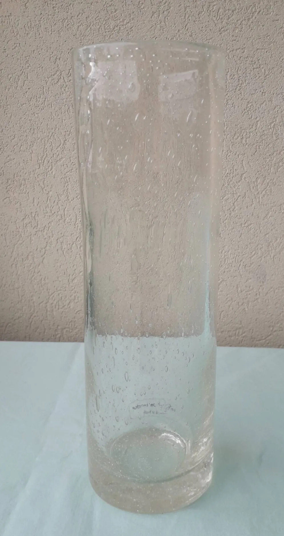Vase en verre bullé Bendor