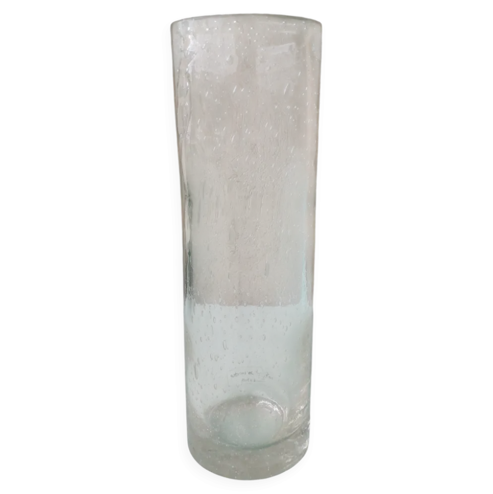 Vase en verre bullé Bendor