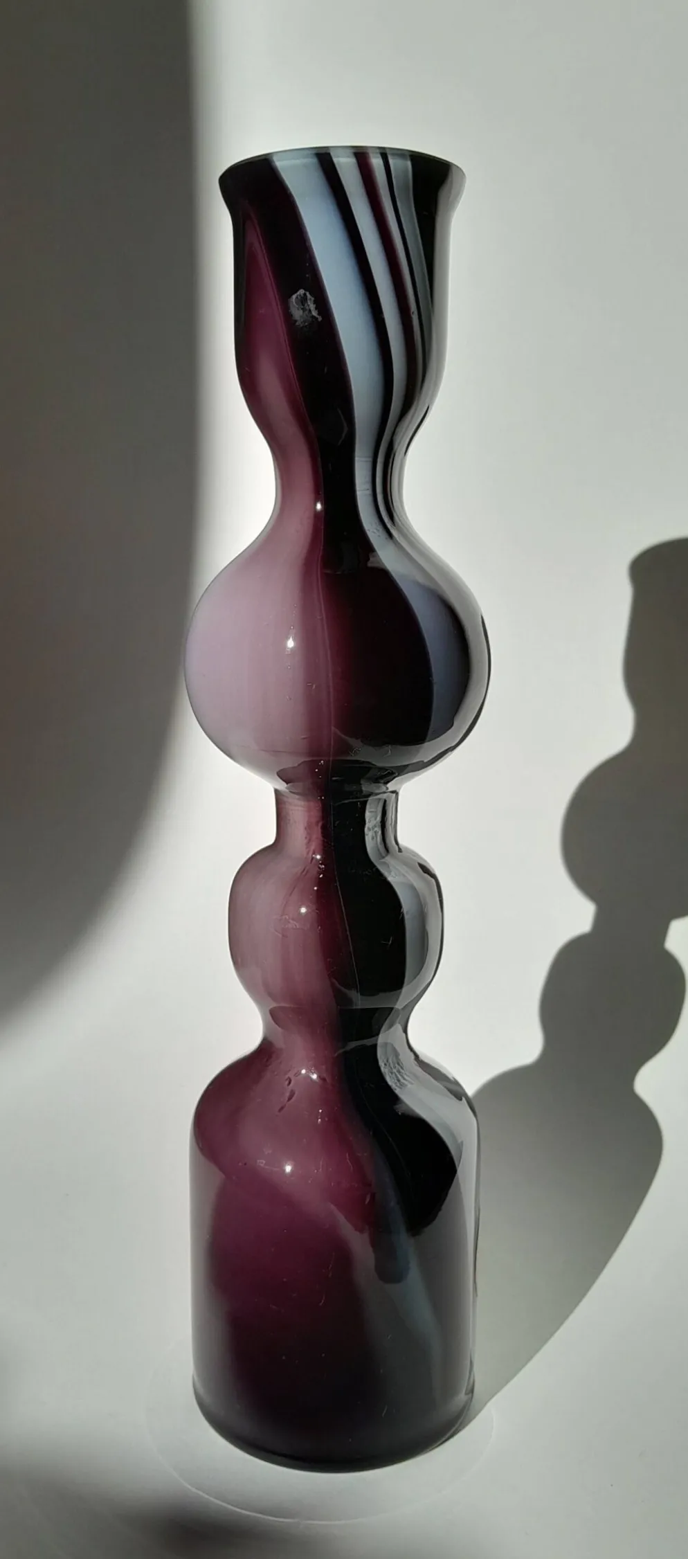 Vase en verre de Murano par Carlo Moretti