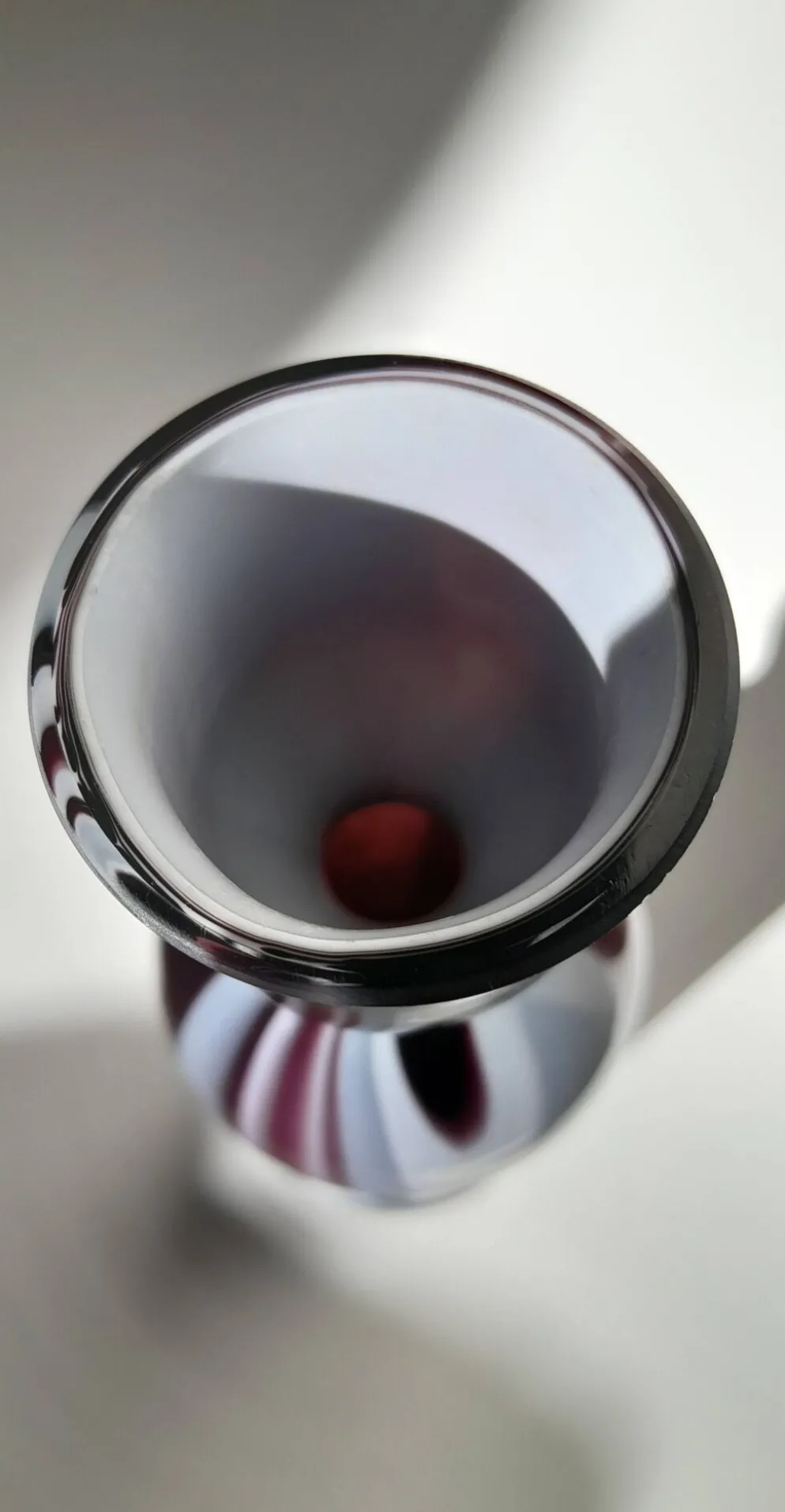 Vase en verre de Murano par Carlo Moretti