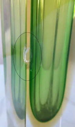 Vase en verre de Murano Sommerso