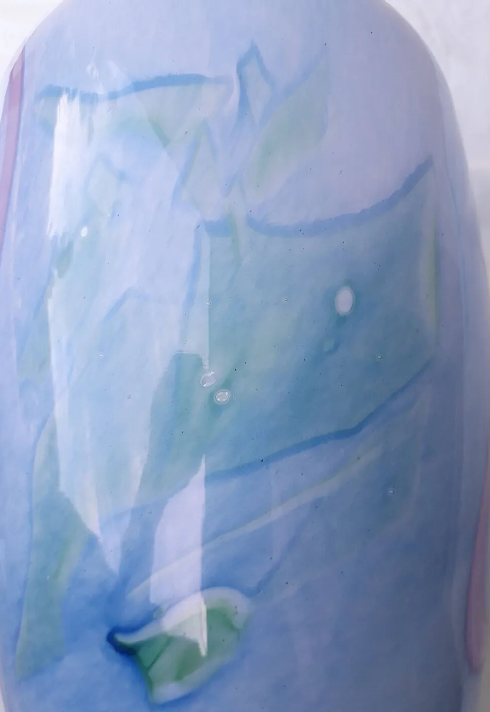 Vase en verre La Rochère