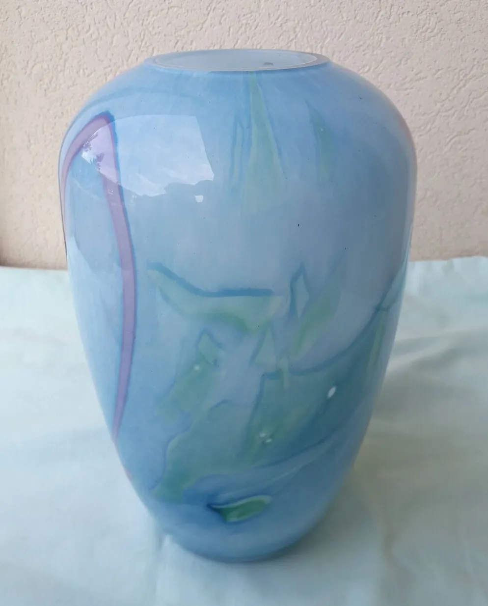 Vase en verre La Rochère