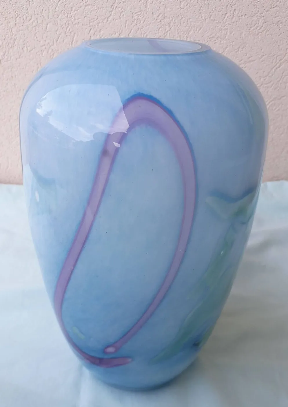 Vase en verre La Rochère