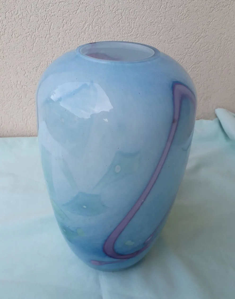 Vase en verre La Rochère