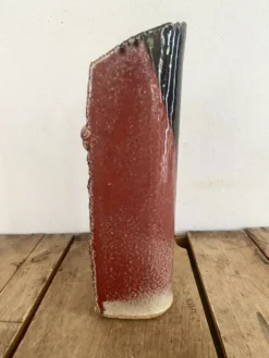 Vase grès vernissé années 80