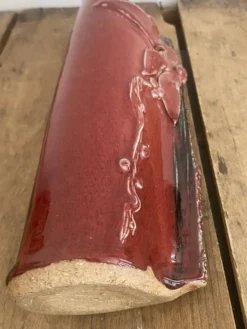 Vase grès vernissé années 80
