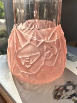 Vase à hyacinthe Art Déco