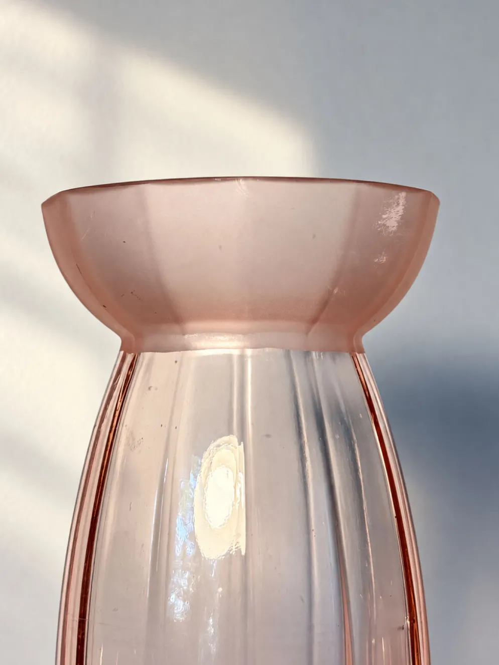 Vase à hyacinthe Art Déco