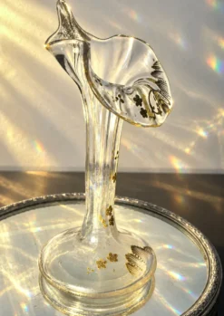 Vase Legras & Cie. col orchidée Art nouveau