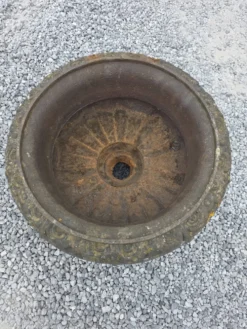 Vase médicis en fonte du XIXème