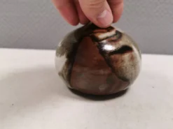 Vase miniature en céramique Waldorff danoise des années 1970-80.