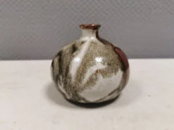 Vase miniature en céramique Waldorff danoise des années 1970-80.