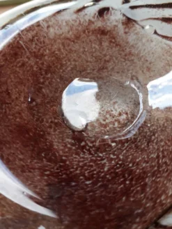 Vase soliflore en verre Diverchy