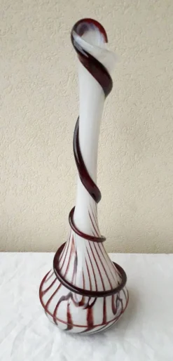 Vase soliflore en verre Diverchy