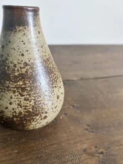 Vase soliflore vintage en grès – Jean Tessier – Atelier Le Cep – Années 60