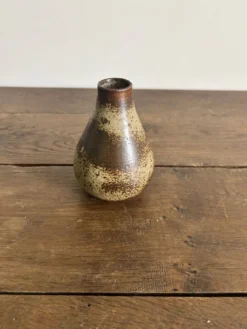 Vase soliflore vintage en grès – Jean Tessier – Atelier Le Cep – Années 60