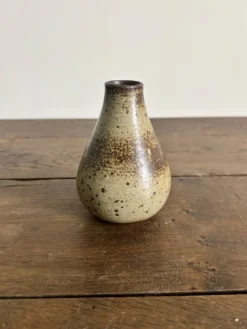 Vase soliflore vintage en grès – Jean Tessier – Atelier Le Cep – Années 60
