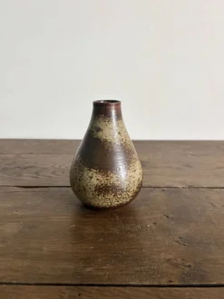 Vase soliflore vintage en grès – Jean Tessier – Atelier Le Cep – Années 60