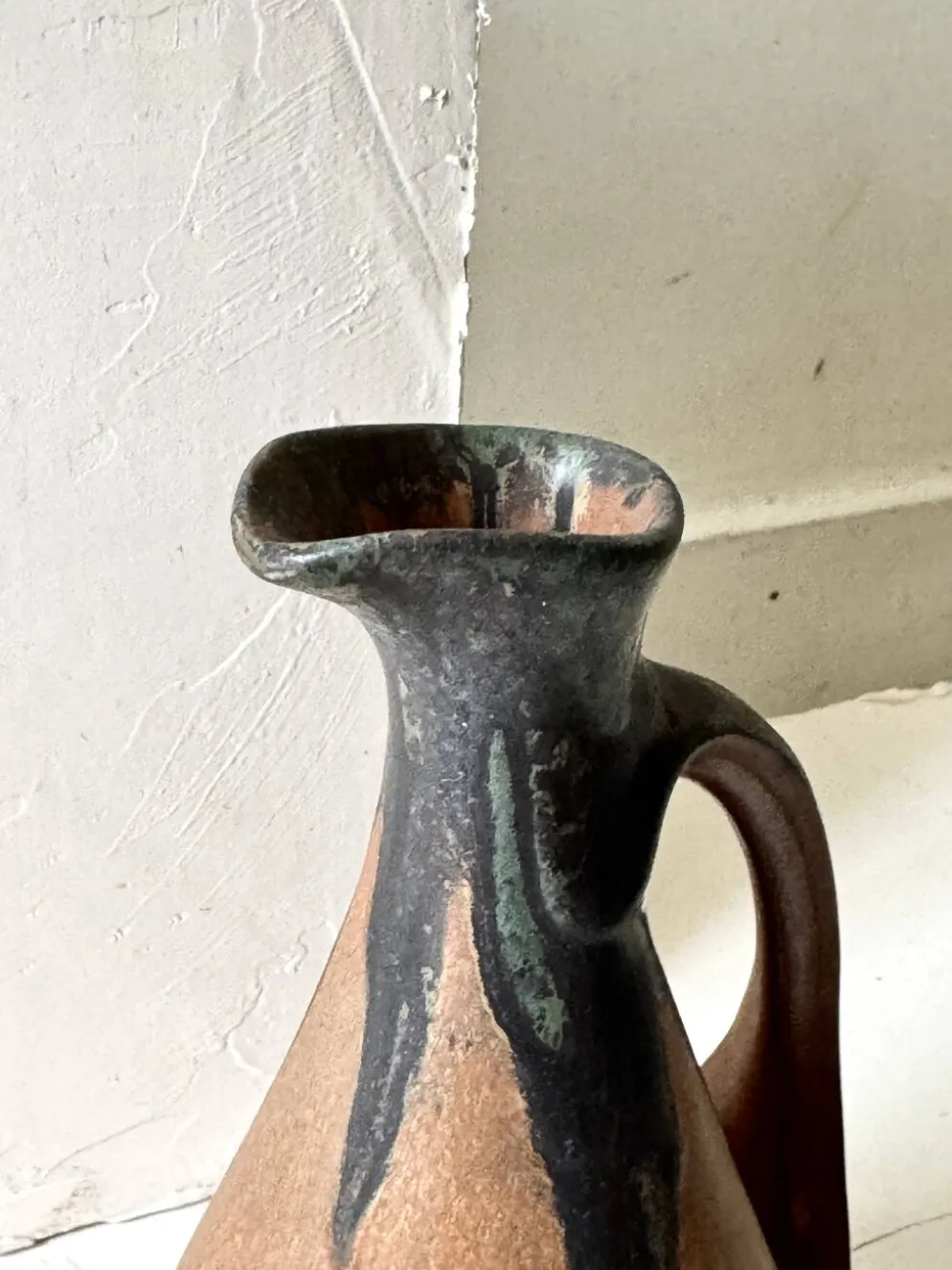 Vase solifore / huilier signé Denbac et numeroté