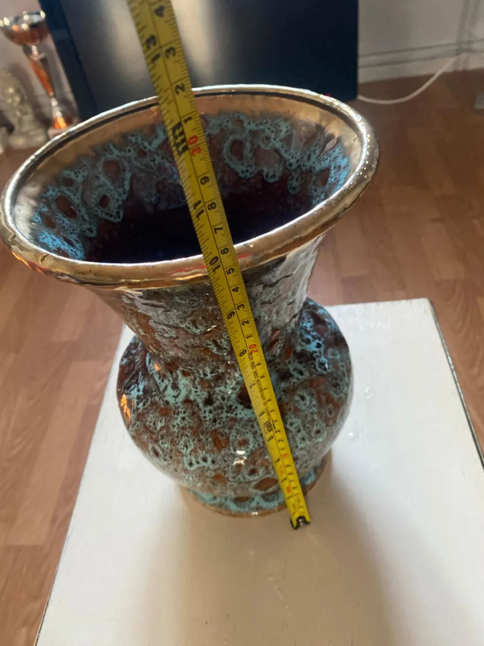 Vase vintage allemand en céramique