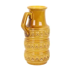 Vase vintage Scheurich Inka Allemagne de l'Ouest céramique 429-26