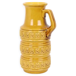 Vase vintage Scheurich Inka Allemagne de l'Ouest céramique 429-26