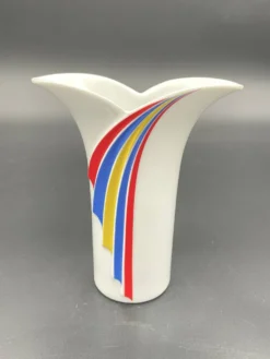 Vase vintage Thomas Germany au design postmoderne