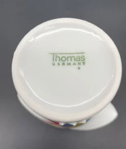 Vase vintage Thomas Germany au design postmoderne
