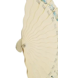 Éventail en celluloïd Art Nouveau austro-hongrois, années 1900