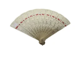 Éventail en celluloïd polonais Art Nouveau, années 1930