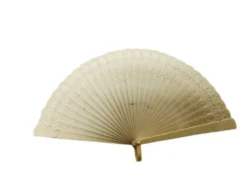 Éventail en celluloïd polonais Art Nouveau, années 1930