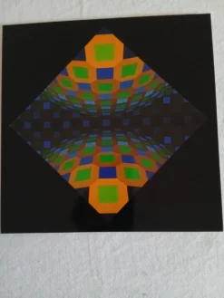 Victor Vasarely Sérigraphie op art Éditions du Griffon