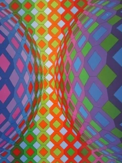 Victor Vasarely Sérigraphie op art Éditions du Griffon