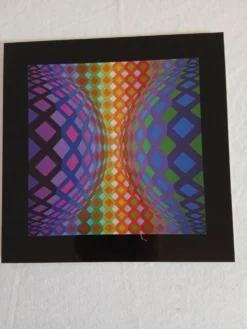 Victor Vasarely Sérigraphie op art Éditions du Griffon