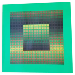 Victor Vasarely Sérigraphie op art Éditions du Griffon