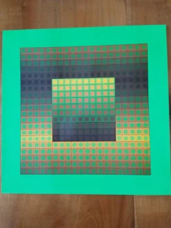 Victor Vasarely Sérigraphie op art Éditions du Griffon