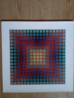 Victor Vasarely Sérigraphie op art Éditions du Griffon