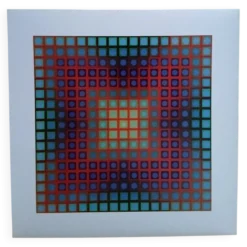 Victor Vasarely Sérigraphie op art Éditions du Griffon
