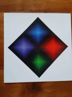 Victor Vasarely Sérigraphie Op Art Éditions du Griffon