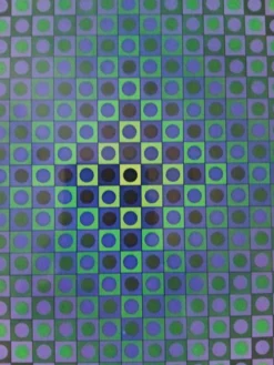 Victor Vasarely Sérigraphie op art Éditions du Griffon