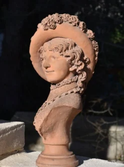 Victor Vermare, Femme coiffée d'un chapeau à plume (1883)