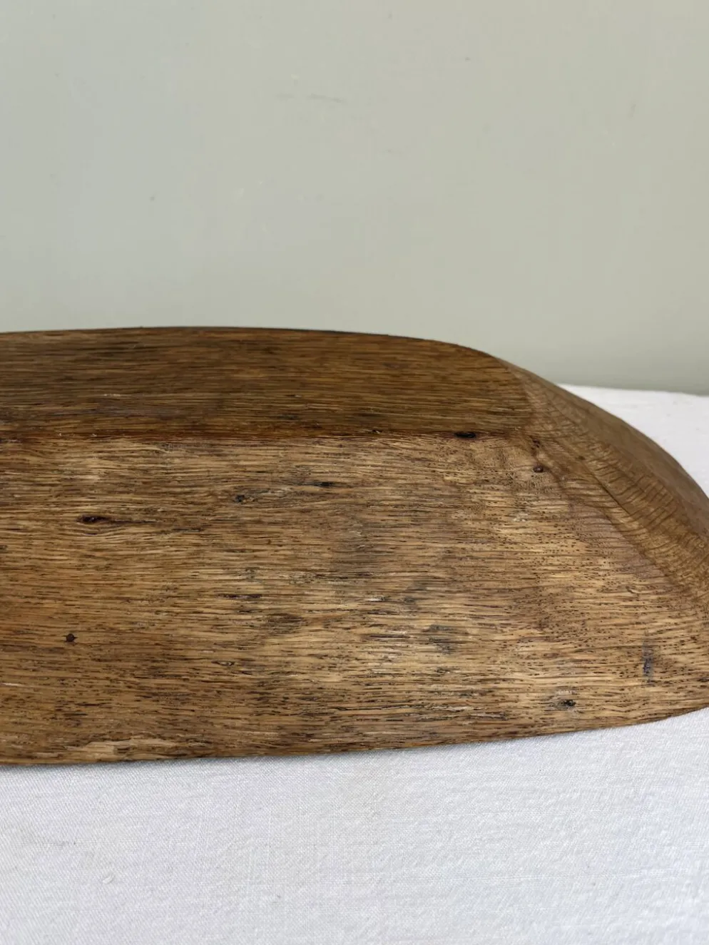 Vide poche ancien en bois sculpté