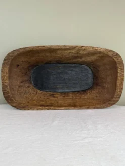 Vide poche ancien en bois sculpté