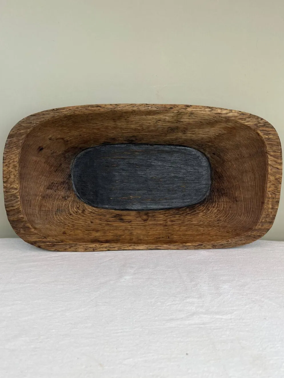 Vide poche ancien en bois sculpté