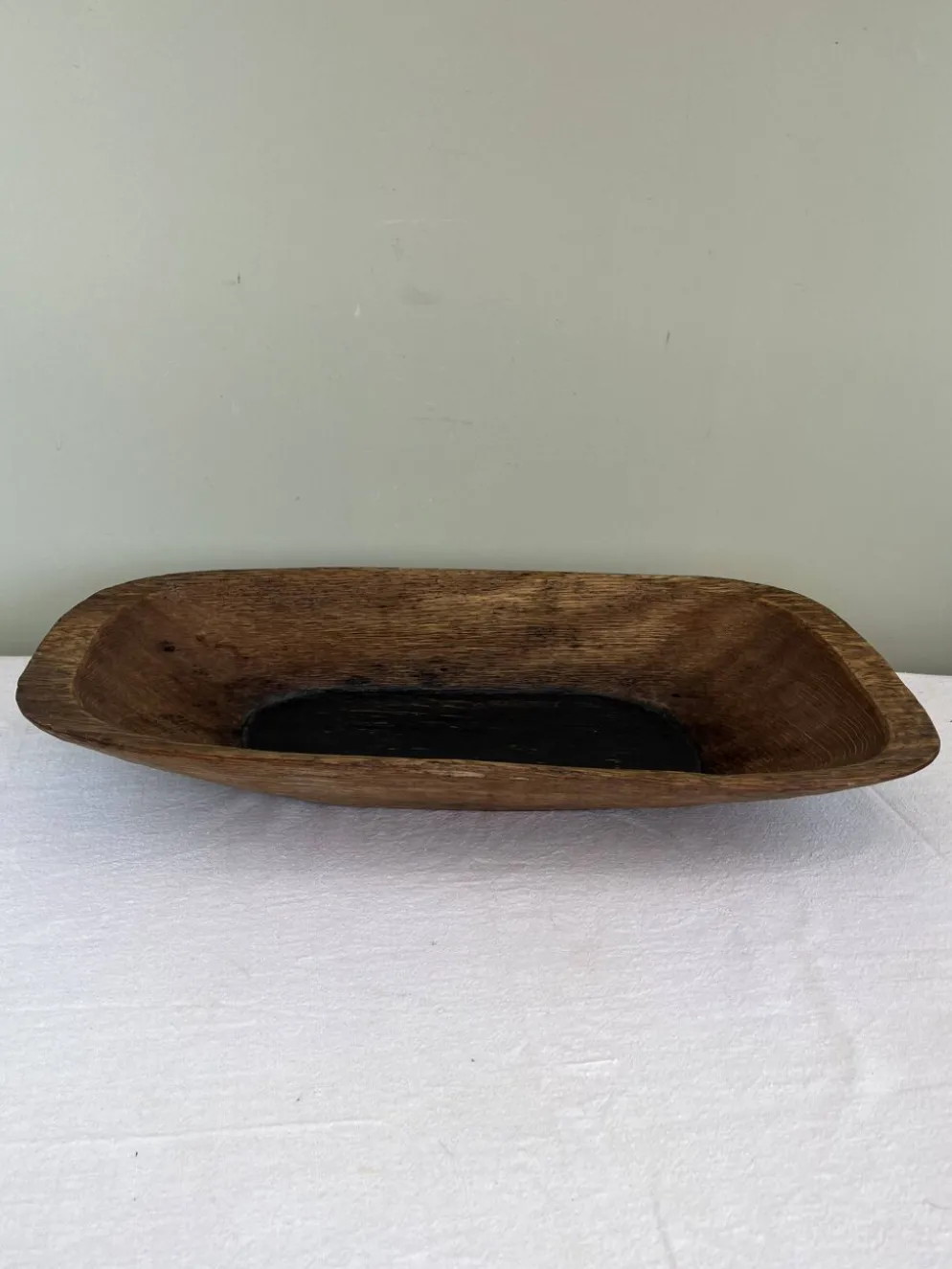 Vide poche ancien en bois sculpté