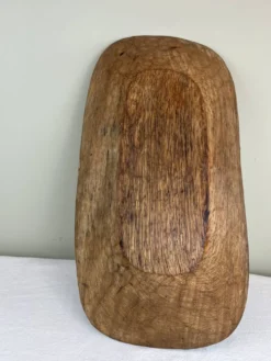 Vide poche ancien en bois sculpté