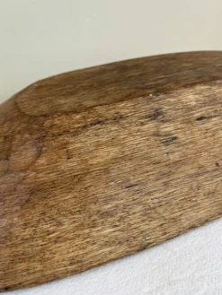 Vide poche ancien en bois sculpté